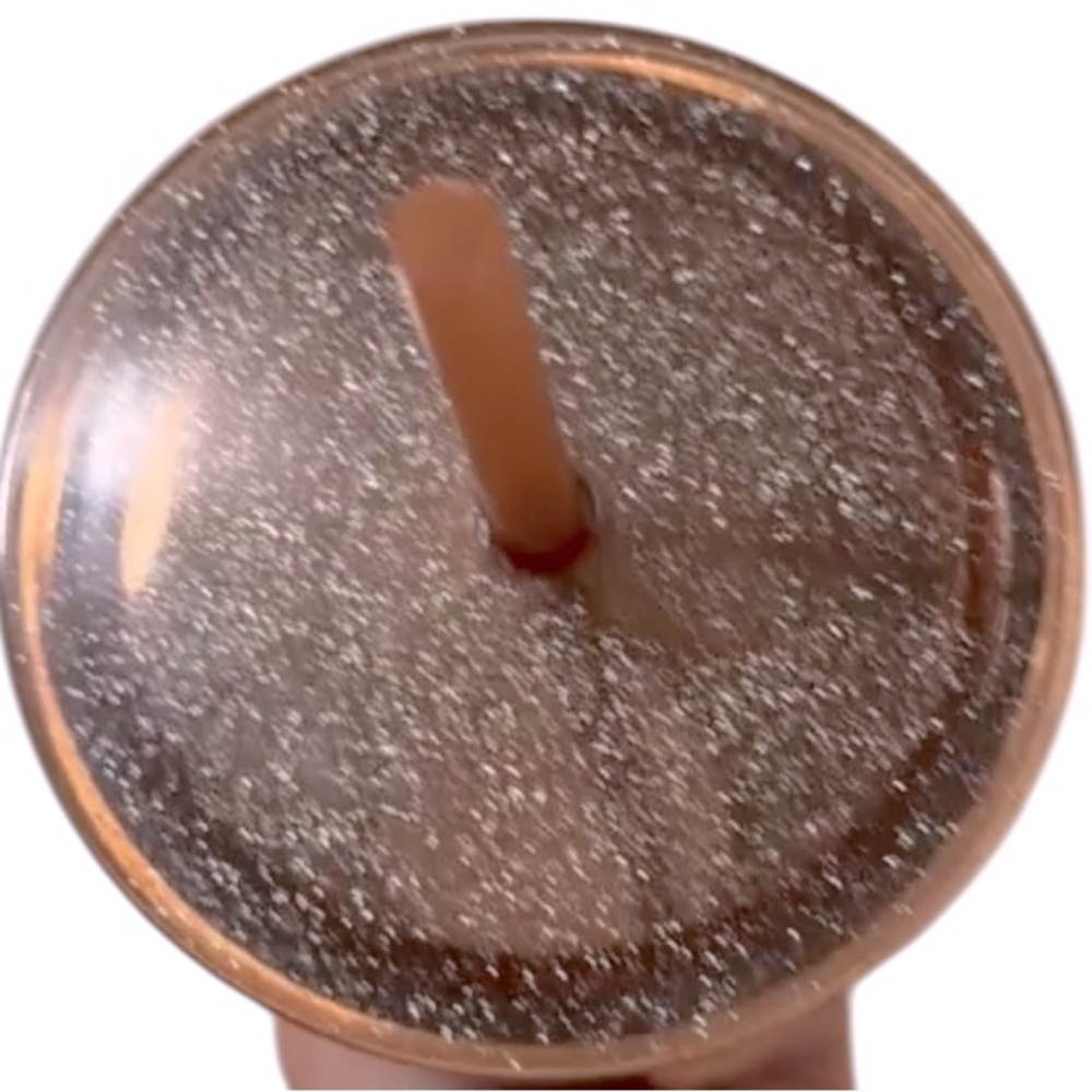 NEW 2018 RARE Starbucks Rose Gold glitter top 24oz Venti stainless Steel tumbler - Picture 14 of 17